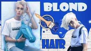 Как покрасить Волосы в БЕЛЫЙ ?/ BLOND HAIR ??/ Stas Mileev