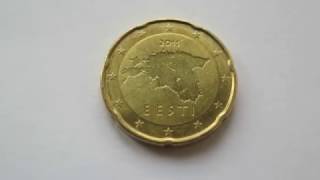 20 Euro Cent Coin :: Estonia 2011