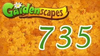 Gardenscapes level 735
