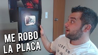 ME ROBO LA PLACA DE LOS 100K SUSCRIPTORES | Roblox Jail Break en español