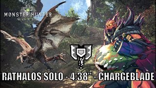 Monster Hunter World - Rathalos Solo - 4:38" - Charge Blade