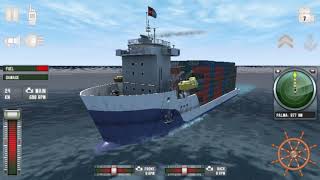 Ship Sim 2019 in a sea trip from ALEXANDRIA - PALMA and then docking (without incident)