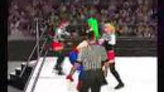 SvR2007 Morrigan & Lilith vs Saeki & Imari
