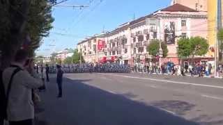 Парад победы 9 мая 2014 года. Рязань