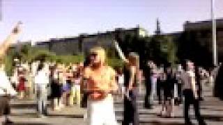 Novosibirsk. Summer. +23, The eclipse of the Sun.