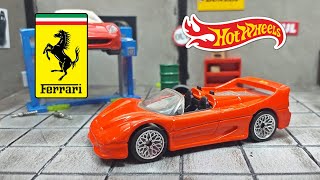 รถเหล็ก Hot Wheels Ferrari F50