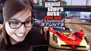 GTA V - JOGANDO NOVAS CORRIDAS DA DLC CUNNING STUNTS  #03