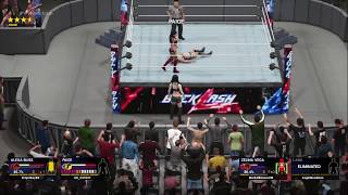 WWE 2K19: Zelina Vega & Lana Vs Paige & Alexa Bliss
