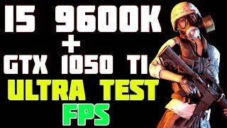 i5 9600k + gtx 1050 ti PUBG ТЕСТЫ на УЛЬТРА настройках [Full HD 1080] | Топ ПК