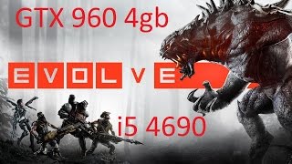 Evolve Stage 2 Ultra. GTX 960 4gb, i5 4690(3.9ghz)