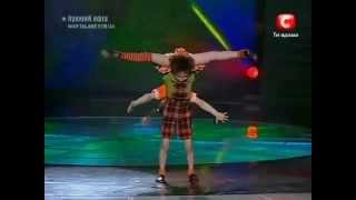 Karina & Ura - Amazing acrobatics 6-year olds - Final Ukraine's Got Talent