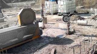 Алмазное пиление канатным автоматом г.Красноярск тел:(391)214-11-80