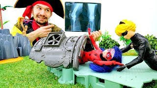 Видео для мальчиков  ЛедиБаг и Супер Кот. Рентген для супергероя!
