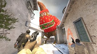 УГАРНУЛИ В CS:GO - ОГРОМНЫЕ КУРИЦЫ и ПОЗДРАВИЛ ДРУЗЕЙ
