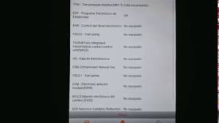 diagnostico mercedes benz  415 con scaner X431 PRO