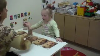 Индивидуальное логопедическое занятие