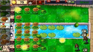 Plants vs Zombies Adventure Level 3-8 2018 HD 1080p