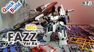 [MG] FAZZ Ver.Ka. Quick ASMR Build [ASMR빠른조립]