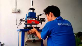 SD107 เครื่องปั๊มฟอยล์ ปั๊มเคเงิน เคทอง ปั๊มการ์ด โลโก้ | สยามไดคัท | hotstamp foil machine