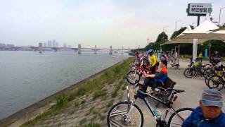 Biking korea mapo gu - Hanggan River