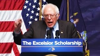 Bernie Sanders Speech in NY: Gov. Andrew Cuomo Adopts Progressive Track Toward Public College