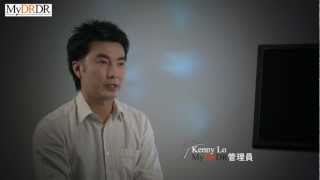 雙眼皮眼袋醫學系列 (2) -- (「交叉式植入」雙眼皮)