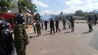 15 CORD supporters arrested as police disperse anti IEBC demo