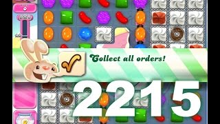 Candy Crush Saga Level 2215 (No boosters)
