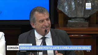 SERGIO URRIBARRI-POSTULANTE A EMBAJADOR ANTE ISRAEL 18-02-20