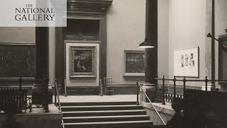 What happened to the Gallery's paintings during WWII? | National Gallery