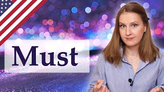 Must, English modal verb, English grammar