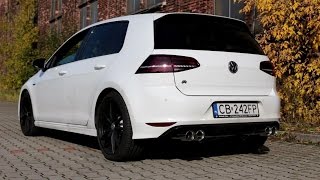 VW Golf 7 VII R | ARMYTRIX Downpipe & Cat-Back Flap Exhaust - Amazing Sounds! (Fit To 7.5 R)