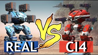 War robots - Real Vs Ci4!