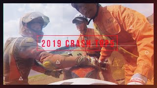 【転倒】Top 5 Crashes of 2019【モトブログ】