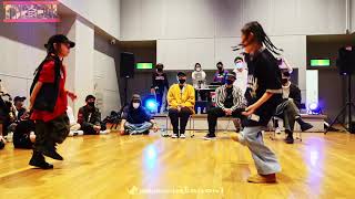 双葉 vs 杏那 FINAL U9 THE REAL ALLSTYLE DANCE BATTLE 2021/11/28