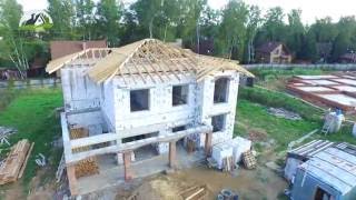 ДОМ ИЗ ГАЗОСИЛИКАТНОГО БЛОКА + и ---