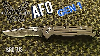 Brutus omawia Benchmade AFO gen 1