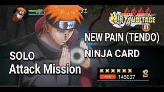 Solo Attack Mission New PAIN (TENDO) Ninja Card | Naruto x Boruto Ninja Voltage