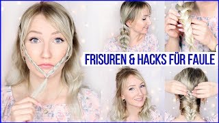 8 einfache FRISUREN & HACKS für FAULE und/oder UNTALENTIERTE Leute! TheBeauty2go