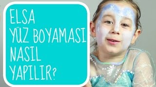 ❄⛄ Frozen Elsa Yüz Boyama | Karlar Ülkesi Ortak Video