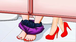 6 Вещей Которые Девушки Делают Наедине! ?