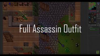 Tibia: Full Assassin Outfit, en Español