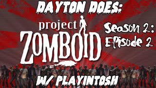 Project Zomboid Co-op Multiplayer : Pt2. Helicopters. Everywhere. Visiting A Military Base.