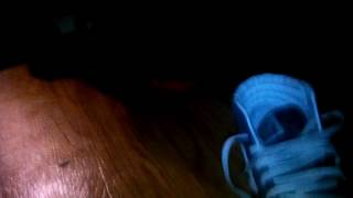 Tickling feet my sister got mad at me!