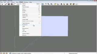 How to use the measuring tools in Google SketchUp
