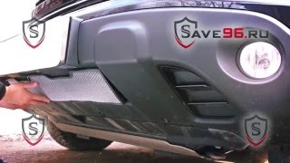 Защита радиатора на Honda CR-V 3 (Хонда СРВ 3) 2007-2010 г.в.