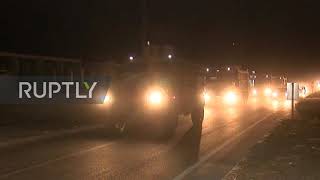Turkey: Turkish forces amass at Syrian border for 'Operation Peace Spring'