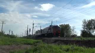 ДМ62-1776 с автомотрисой АМД3-004, перегон Лудзя-Ижевск