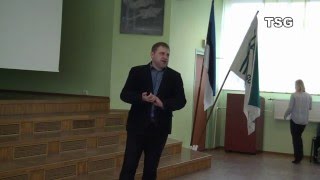 Madis Milling õpilastega kohtumas