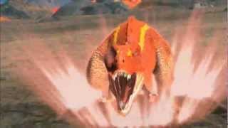 DINO REY BATALLA CON EL IGUANODONTE